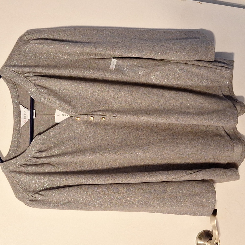 Women Liz Claiborne 3/4 sleeve top, XL